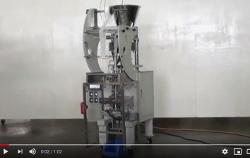 Automatic packing machine single dose mod. VM with volumetric cup doser (straight cut bag)