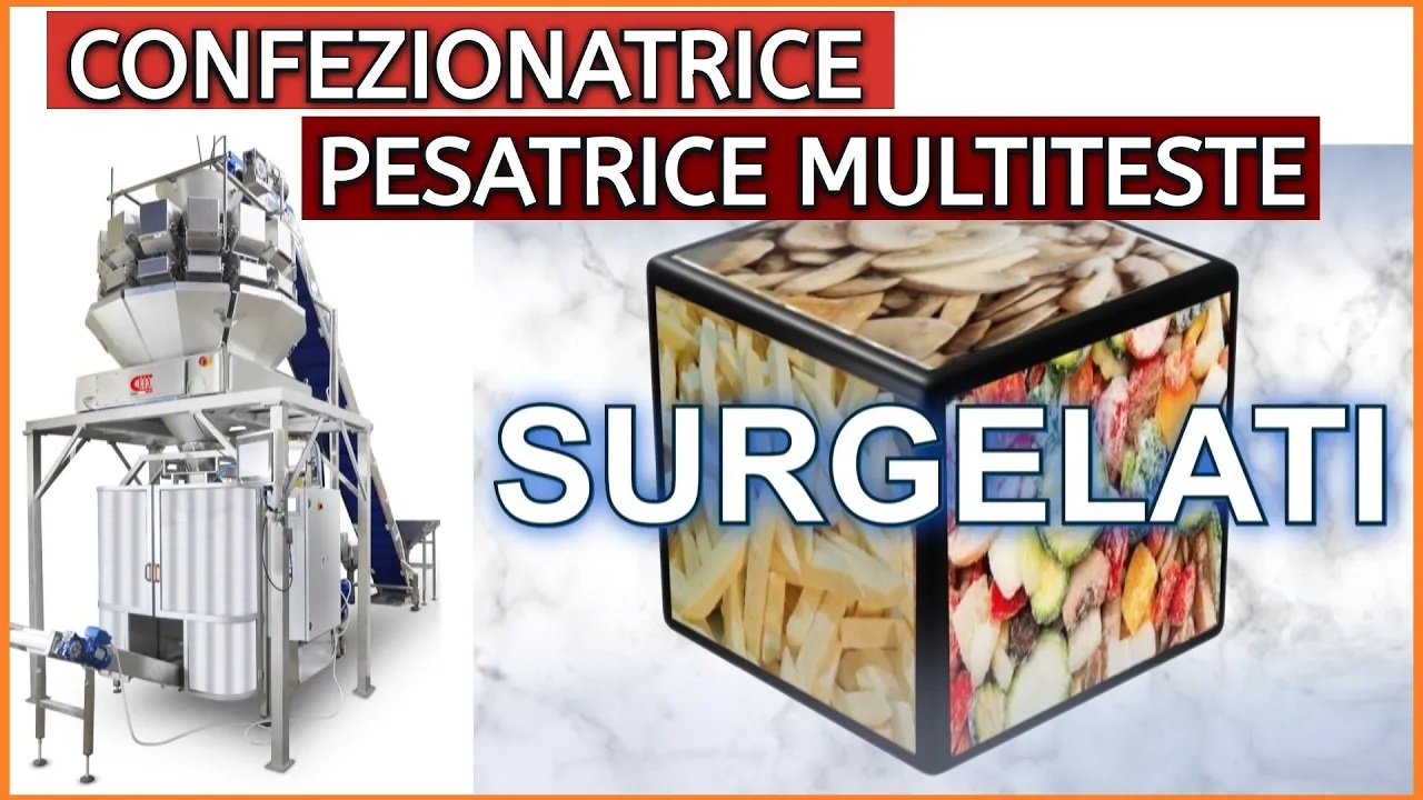 Confezionatrici automatiche per surgelati: veloci, precise e personalizzabili (Multitesta)