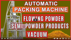 Automatic Packing Machine mod. BG65 IM1 for powders and easy flowing products
