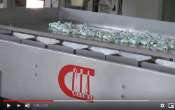 Automatic packing machine mod. VM step by step (managed by PLC with manual loading)