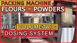 Automatic volumetric dosing packing machine BG37 for flours and powders