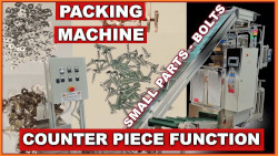 Automatic Packing Machine BG37 IM1 2C  with counter piece for small pieces, plastic and metallic particular