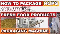 Automatic Packing Machine mod. BG65 IM1 with One Channel and One Head to pack Hops in modified atmosphere