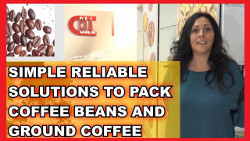 How to pack coffee beans and ground coffee with our simples and reliables machines