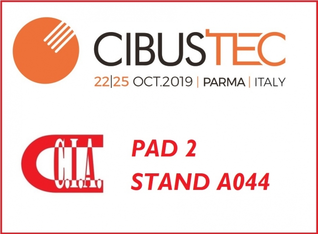 CIBUSTEC 2019 - Parma 22/25 octobre