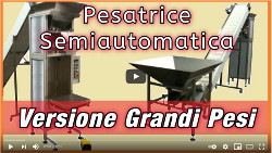 Pesatrice Semiautomatica BG Easy Versione Grandi Pesi